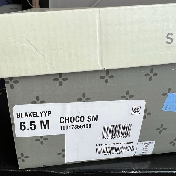 Sun + Stone Blakelyy Womens Buckle Knee-High Boots Sz 6.5M in Chocolate Brown - Picture 7 of 9